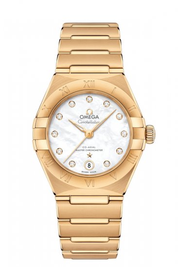 Fake OMEGA Constellation Yellow gold Anti-magnetic 131.50.29.20.55.002 Watch - Click Image to Close