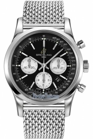 Breitling Watch Transocean Chronograph ab015112/ba59-ss