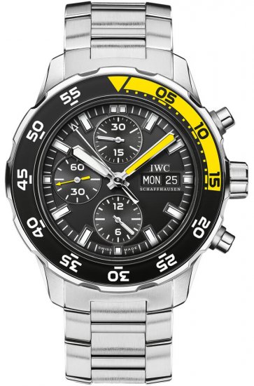 Swiss Replica IWC Aquatimer Automatic Chronograph 44mm Mens IW376708 Watch - Click Image to Close