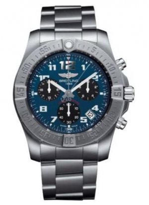 Swiss Replica Breitling Mens Chronospace Evo B60 Titanium Blue DialWatch EB601010/C945/152E