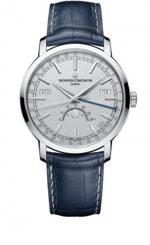 Swiss Replica Vacheron Constantin Traditionnelle complete calendar Collection Excellence Platine 4010T/000P-B345 Watch