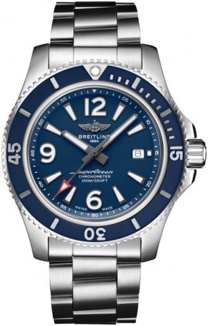 Fake Breitling Superocean Automatic 44 Steel Blue A17367D81C1A1 Watch