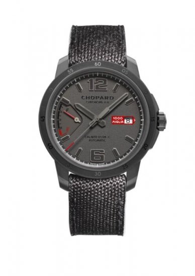 Copy Chopard Mille Miglia GTS Power Control Grigio Speciale Automatic Grey Dial Men's Watch - Click Image to Close