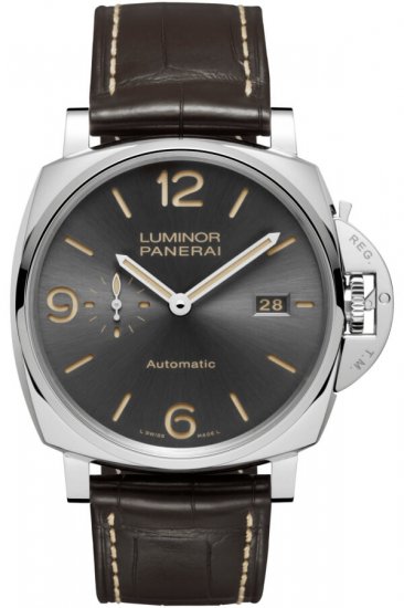 Swiss Replica Panerai Luminor Due 3 Days Automatic Acciaio 45mm PAM00943 Watch - Click Image to Close