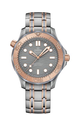 Fake OMEGA Seamaster Titanium Sedna Gold Anti-magnetic 210.60.42.20.99.001 Watch