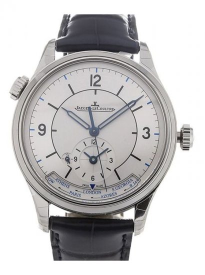 Swiss Replica Jaeger LeCoultre Master Geographic 39mm Mens Watch - Click Image to Close