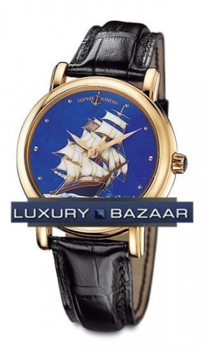 Ulysse Nardin San Marco Cloisonne Flying Cloud (RG) 136-11/FLC