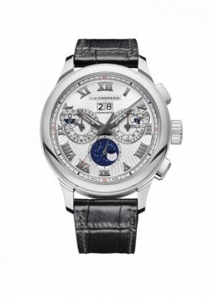 Copy Chopard L.U.C Perpetual Chrono 45MM Manual White Gold Limited Edition