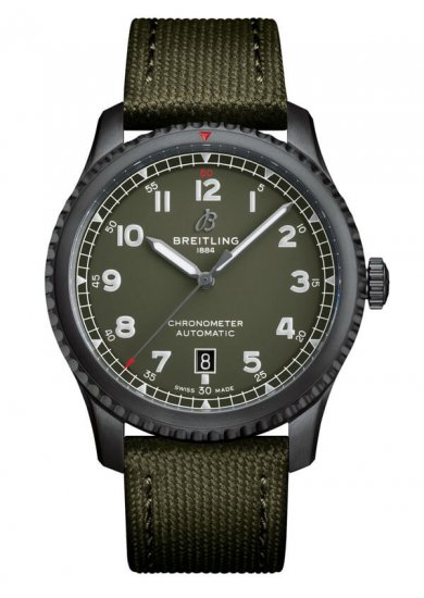 Fake Breitling Navitimer 8 Automatic 41 Black steel Green M173152A1L1X1 Watch - Click Image to Close