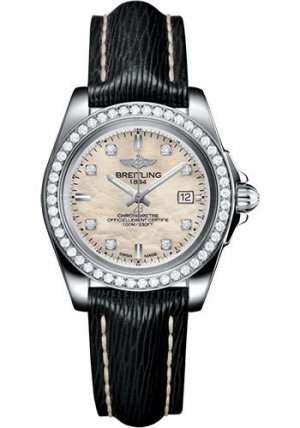 Fake Breitling Galactic 32 Sleek Edition Steel/Diamonds A7133053/A801/208X/A14BA.1 Watch