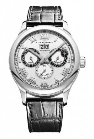 Swiss Replica Chopard L.U.C Perpetual Twin Stainless Steel 168561-3001