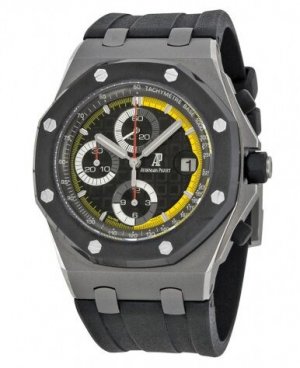 Audemars Piguet Royal Oak Offshore Black Dial Rubber Men's Watch
