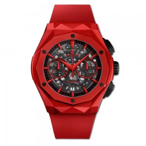 Copy Hublot Classic Fusion Aerofusion Chronograph Orlinski Red Ceramic