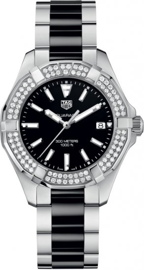 Swiss Replica Tag Heuer Aquaracer Ladies Watch - Click Image to Close