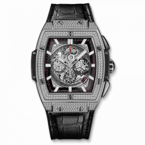 Swiss Replica Hublot Spirit Of Big Bang Titanium Pave 601.NX.0173.LR.1704 - Click Image to Close
