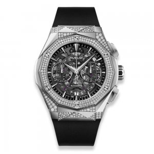 Copy Hublot Classic Fusion Aerofusion Chronograph Orlinski Titanium Alternative Pave