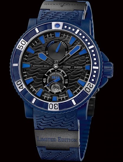 Ulysse Nardin Maxi Marine Diver Blue Sea 263-97LE-3C - Click Image to Close