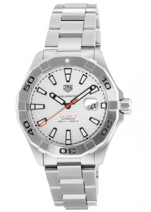 Swiss Replica Tag Heuer Aquaracer White Dial Automatic Mens Stainless Steel WAY2013.BA0927