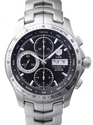 Tag Heuer Link Automatic Chronograph Day-Date CJF211A.BA0594 wat