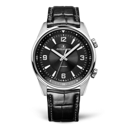 Swiss Replica Jaeger-LeCoultre 9008470 Polaris Automatic Stainless Steel/Black/Alligator Watch