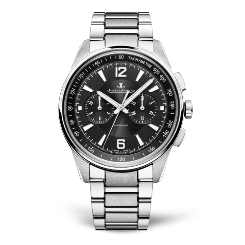 Swiss Replica Jaeger-LeCoultre 9028170 Polaris Chronograph Stainless Steel/Black/Bracelet Watch