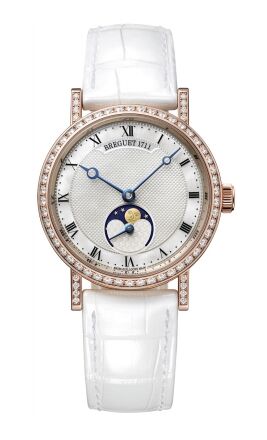 Swiss Replica Breguet Classique Automatic Moonphase 30mm Ladies 9088BR/52/964/DD0D - Click Image to Close