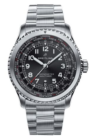 Swiss Replica Breitling Navitimer 8 B35 Automatic Unitime 43 AB3521U41B1A1 - Click Image to Close