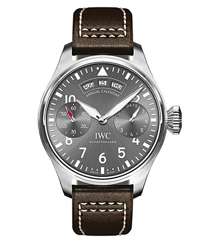 Swiss Replica IWC Big Pilots Annual Calendar Spitfire IW502702 Watch - Click Image to Close