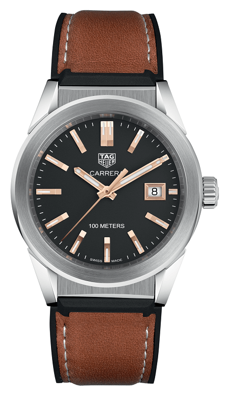 Swiss Replica Tag Heuer Carrera Black Dial Midsize Watch