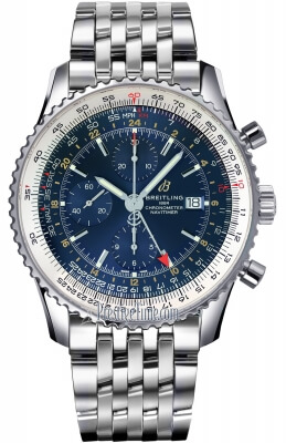 Fake Breitling Navitimer 1 Chronograph GMT 46 Mens Watch - Click Image to Close