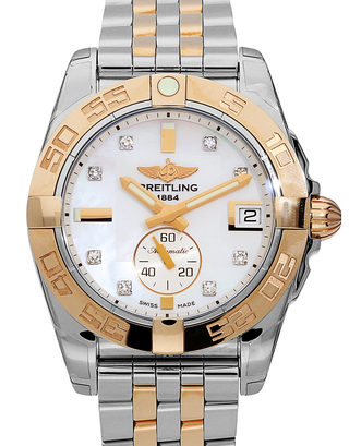 Fake Breitling Galactic C3733012/A725/376C Women 36 mm Steel and Rose Gold Automatic Watch - Click Image to Close