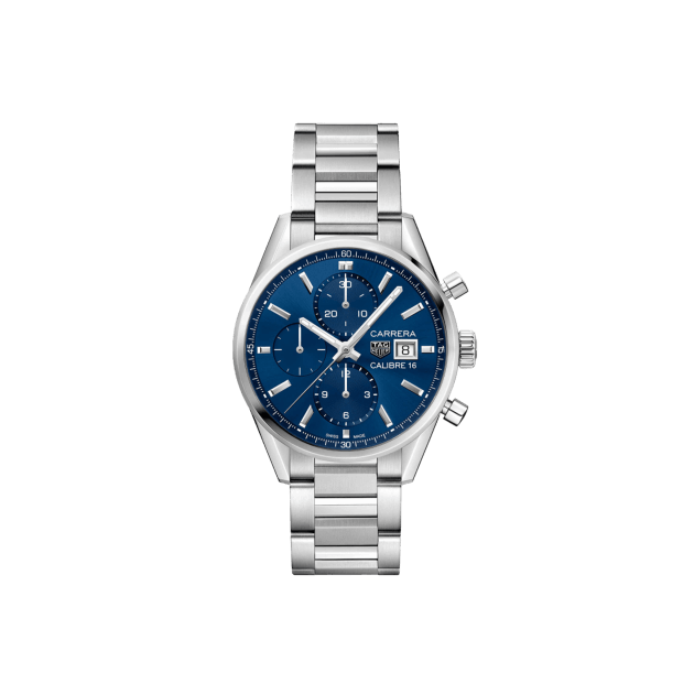 Fake TAG Heuer Carrera Automatic Blue Dial Men's CBK2112.BA0715 Watch - Click Image to Close