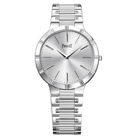 Fake Piaget Dancer Silver Dial 18K White Gold Men's GOA31035 Watch - Click Image to Close