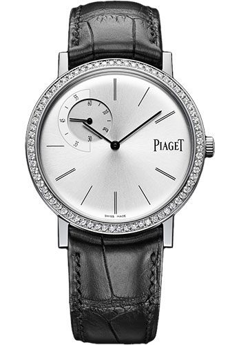 Fake Piaget Altiplano Mens Size with Diamond Bezel Watch - Click Image to Close