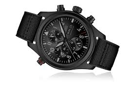 Copy IWC Pilot's Watch Double Chronograph Top Gun Ceratanium