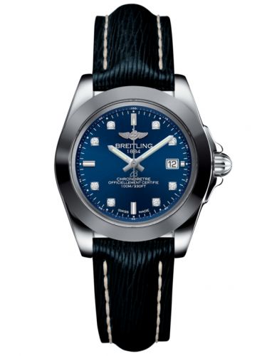 Fake Breitling Galactic 32 Sleek Edition Stainless Steel / Horizon Blue Diamond / Sahara (W7133012/C966/210X/A14BA.1) Watch - Click Image to Close