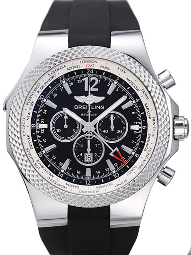 Breitling Bentley GMT Chronograph Watch a4736212/b919-1RD - Click Image to Close