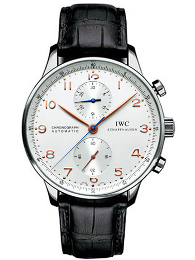 IWC Portuguese Chrono-Automatic Mens Wristwatch IW371401 - Click Image to Close