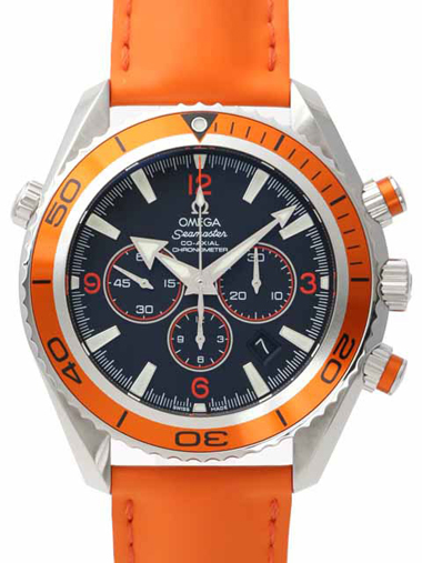 Omega 2918.50.83 Seamaster Planet Ocean Chronometer Gents (Rubbe - Click Image to Close