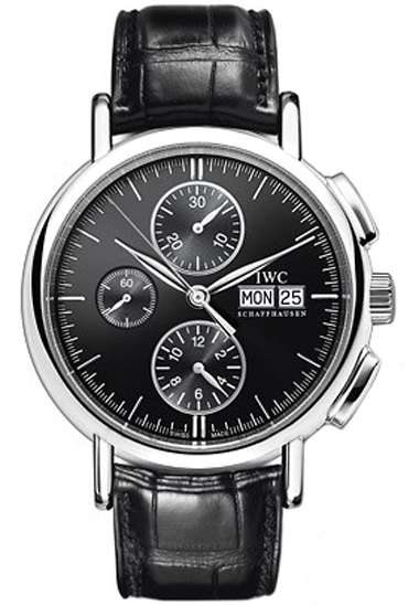 IWC Watch Portofino Chronograph IW3783-03 - Click Image to Close