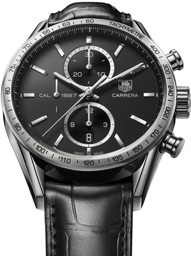 Baselworld 2010: TAG Heuer CARRERA 1887 Chronograph black