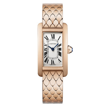 Cartier Tank Americaine Silver Dial Ladies replica Watch W262003 - Click Image to Close