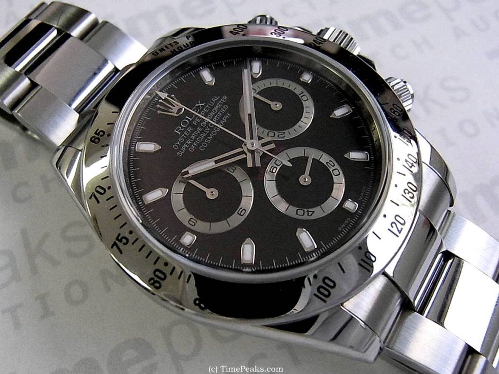 Replica Rolex Cosmograph Daytona 116520 Dark Watch For Sale