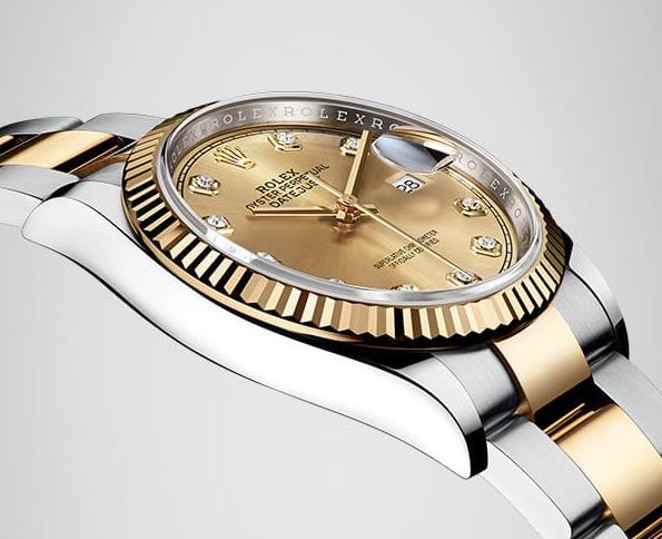 Classic & Elegance Replica Rolex Oyster Perpetual Datejust 36mm 18 ct Yellow Gold Watch Review