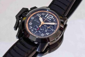 Swiss Graham Chronofighter Steel Target Automatic Chronograph Grey Dial Black Ceramic 47mm Replica Watch Review