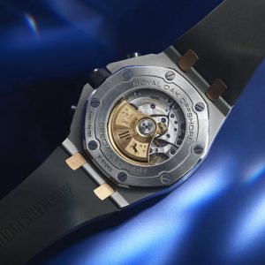 Replica Audemars Piguet Royal Oak Offshore Selfwinding Chronograph Bucherer Blue 42mm Watch Review