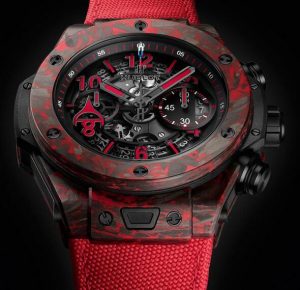 Replica Hublot Big Bang Unico Chronograph Red Carbon Fibre Alex Ovechkin Watches Review 2