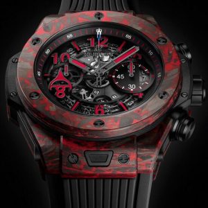 Replica Hublot Big Bang Unico Chronograph Red Carbon Fibre Alex Ovechkin Watches Review 3