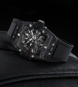 Replica Hublot Spirit of Big Bang Tourbillon Carbon Fibre 42mm Watches Review 1