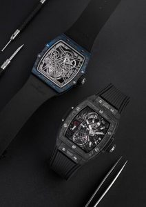 Replica Hublot Spirit of Big Bang Tourbillon Carbon Fibre 42mm Watches Review 2